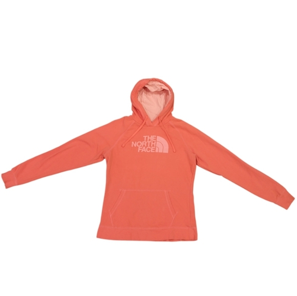 The North Face Women's Orange Hoodie - Size Large - Picture 1 of 6